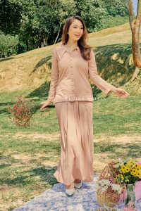 Tiara Set in Latte Brown